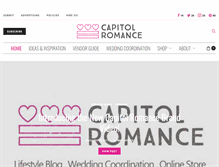 Tablet Screenshot of capitolromance.com